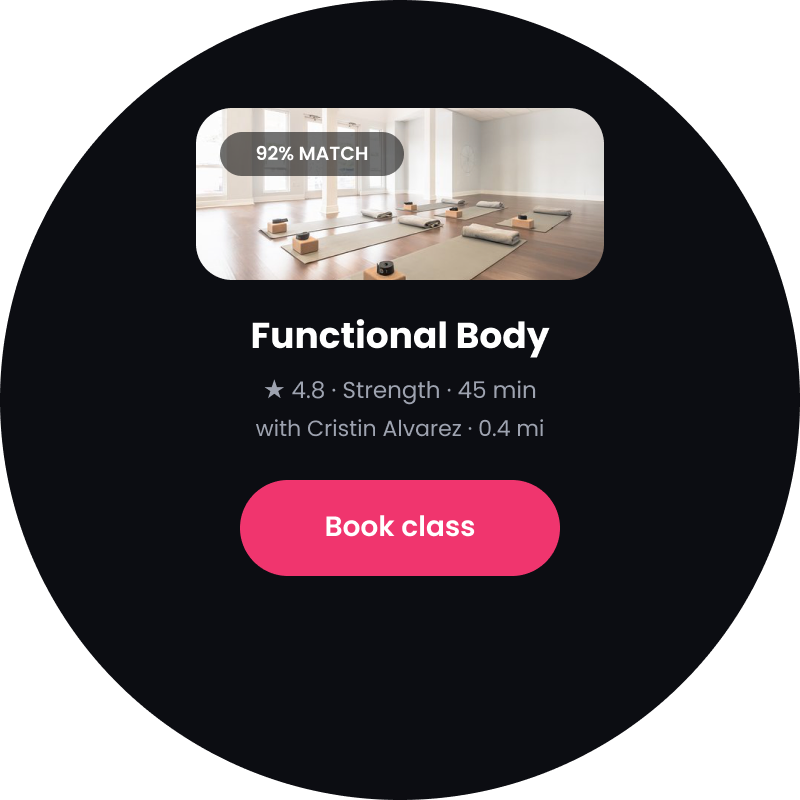 Wear OS recommendation as a Tile.